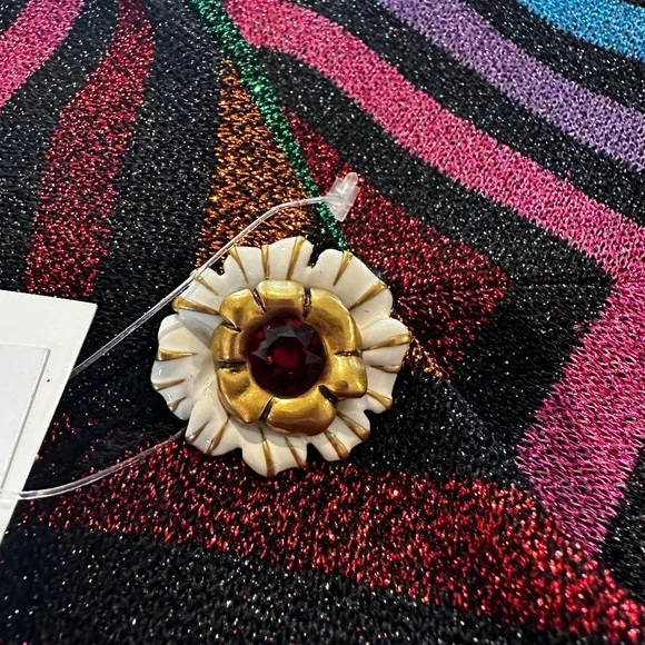 GUCCI Runway Rainbow Stripe Pattern Lurex Sleeveless Vest * NEW w Tag * 40% OFF - Picture 8 of 10